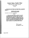 Papers of LT Arthur L. Warta, USNR