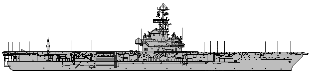 USS Essex--line drawing