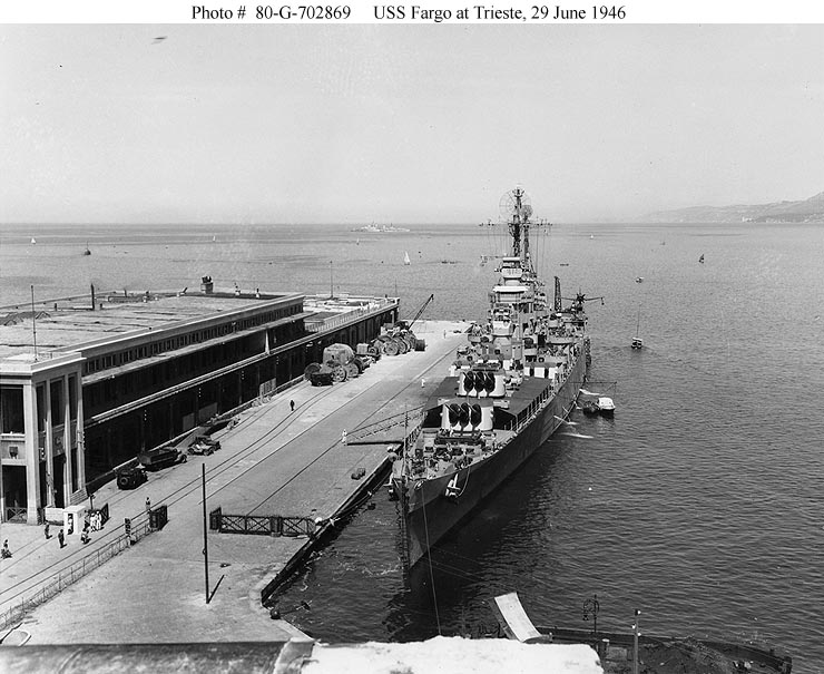 Cruiser Photo Index CL 106 USS FARGO Navsource Photographic History 