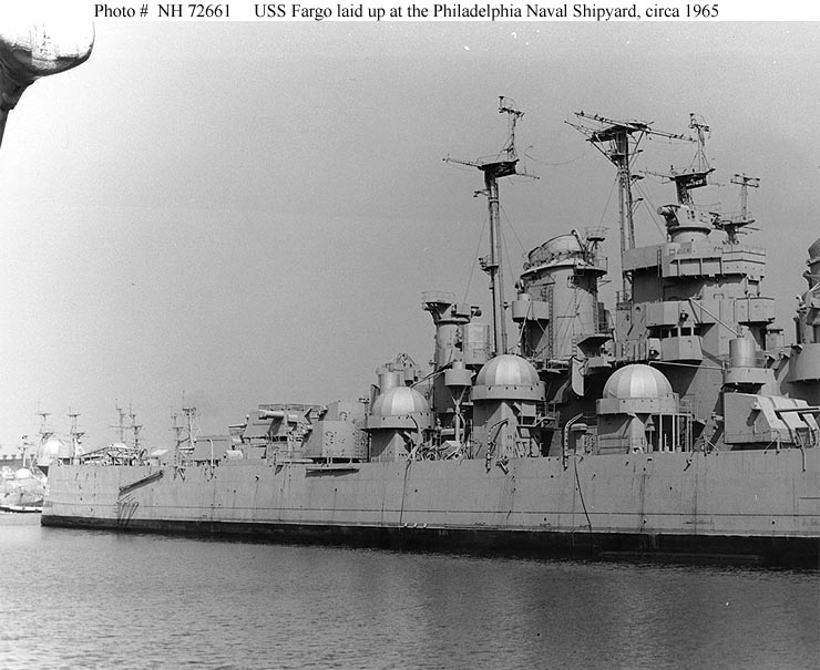 Cruiser Photo Index CL 106 USS FARGO Navsource Photographic History 