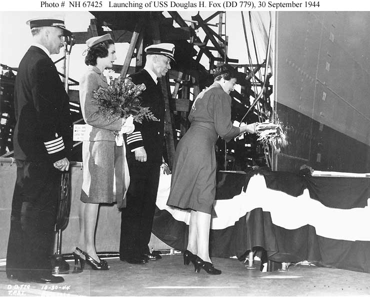 Destroyer Photo Index DD-779 USS DOUGLAS H. FOX